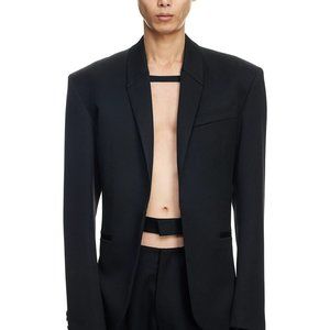 MUGLER X H&M MEN'S WOOL BLAZER SIZE 36R